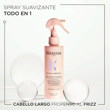 ANTI-FRIZZ GLAZE MILK SPRAY PARA CABELLO